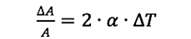 Calculation for thermal expansion of isotropic materials